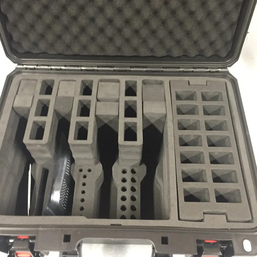 King Hard Case Waterproof Travel Storage Box Black Rugged Equipment Case New